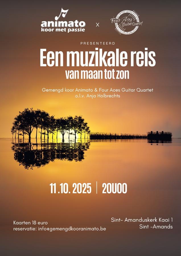 Concert "Een Muzikale Reis van Maan tot Zon" 2025