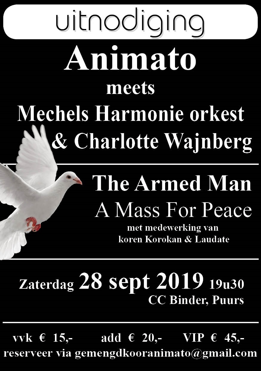 Animato meets Mechels Harmonieorkest