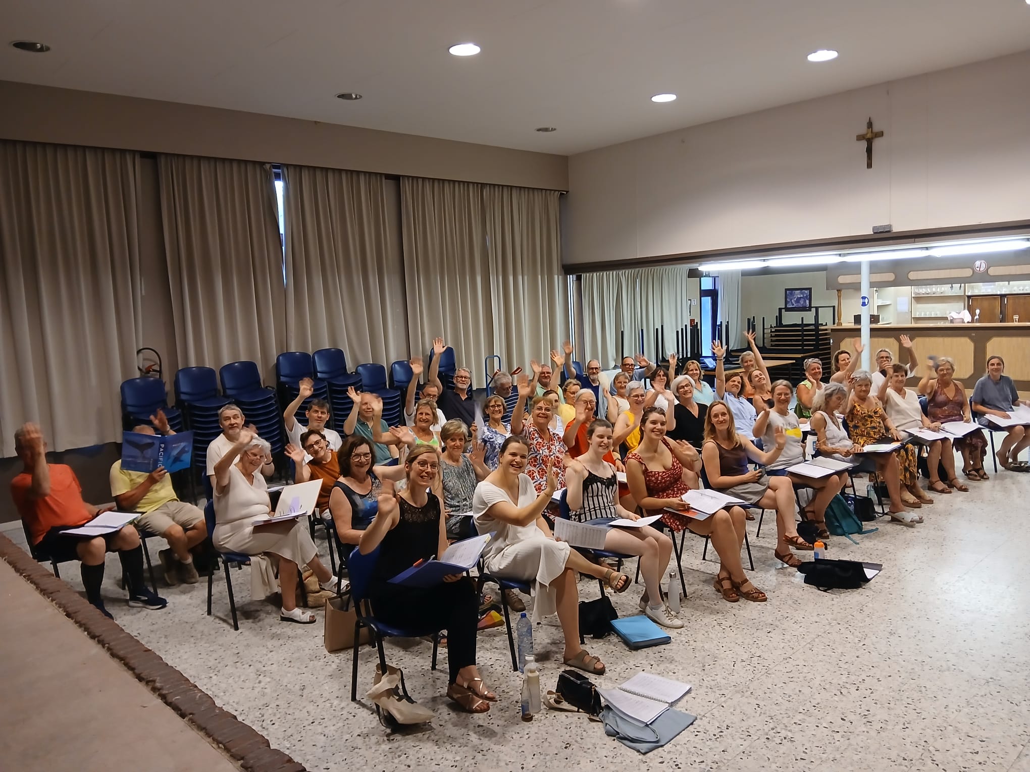 Repetitie midden in de hittegolf